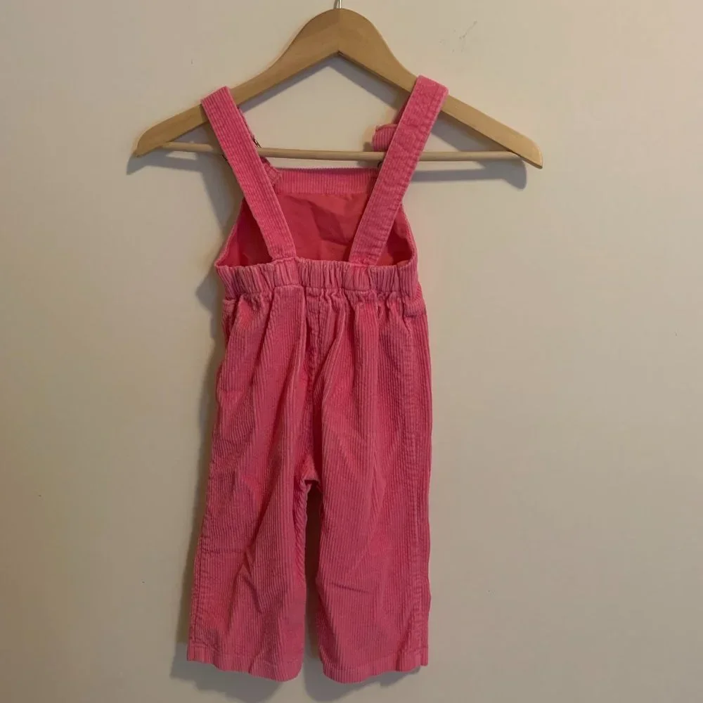 Vintage Carter's Pink Corduroy Bib Overalls - Picture 3 of 7